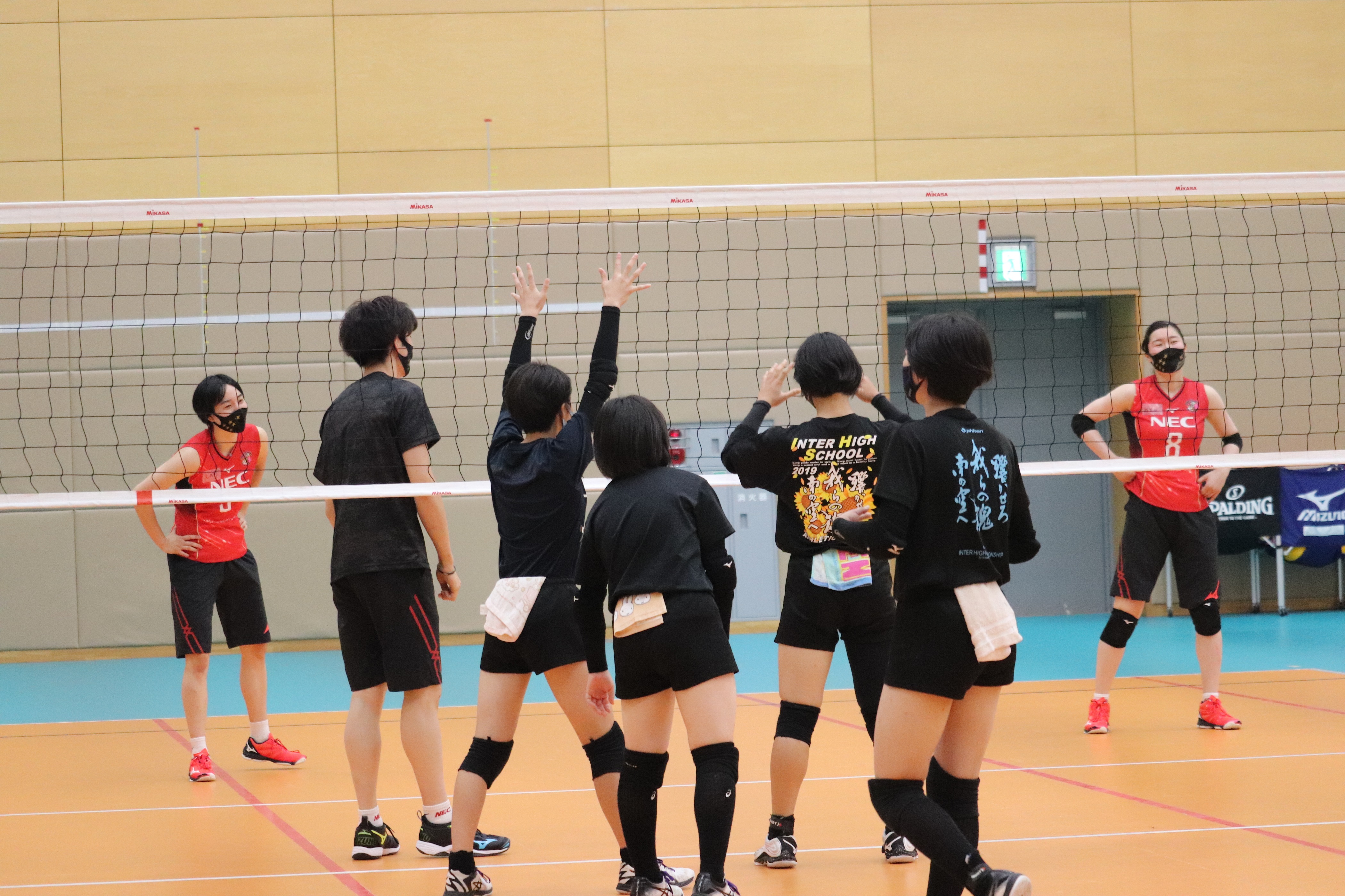 NECレッドロケッツ【バレー/Vリーグ】が川崎市の中学生を対象にバレーボール教室を実施！のサブ画像7