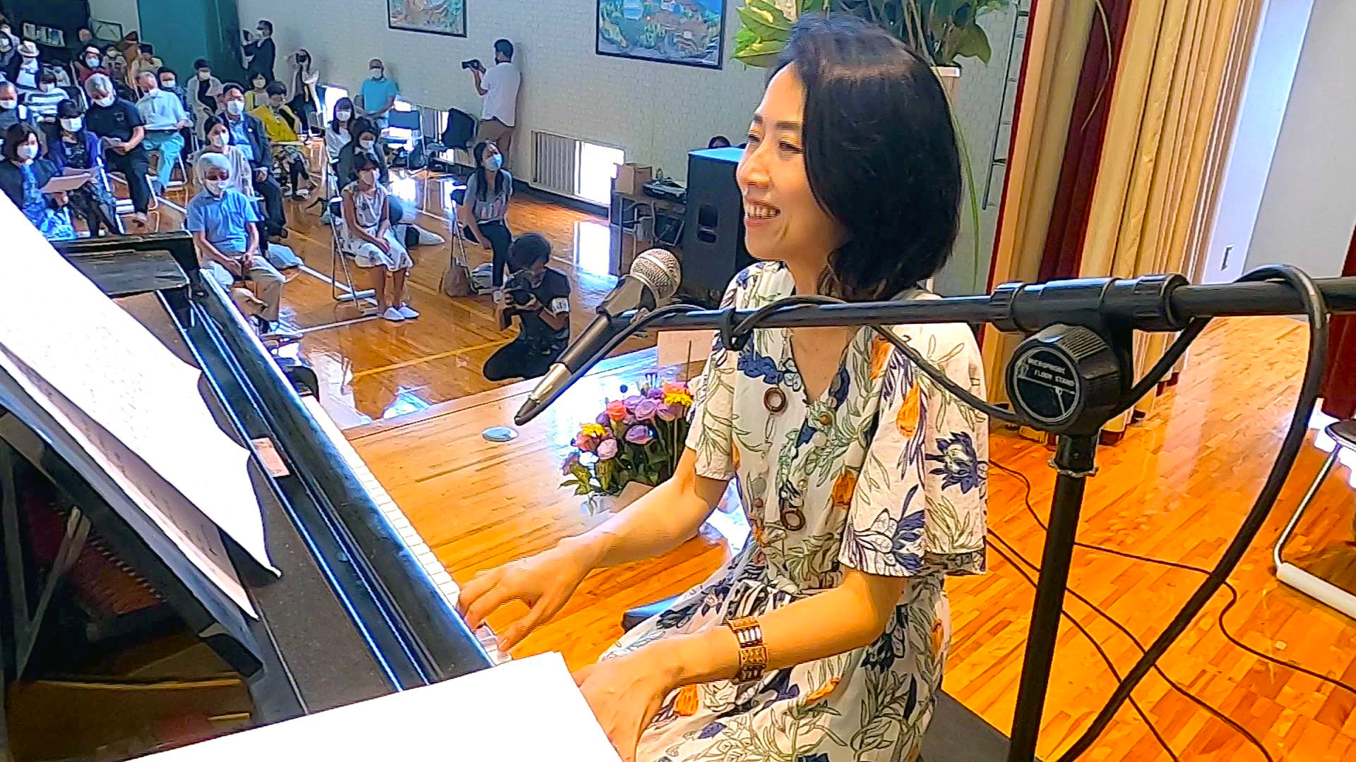 徳島県・三好市で、廃校の古いピアノを活用した皆谷尚美さんの「思い出コンサート」が開催されました。のサブ画像1