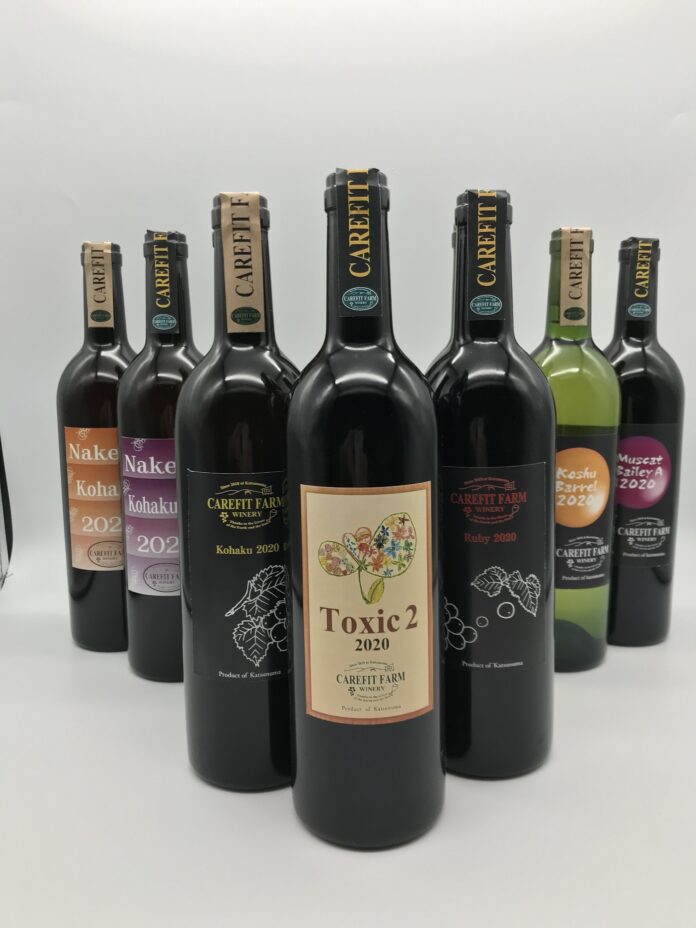 ダイバーシティワイナリーの「ケアフィットファーム」から山梨県勝沼産ぶどうのナチュラルワインが10種発売 のメイン画像