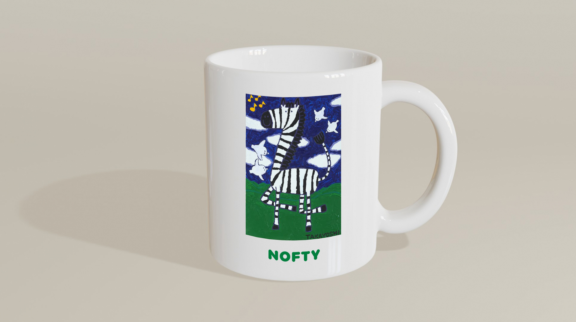 ノベルティ制作サービス『NOFTY』、福祉実験ユニットのヘラルボニーのアートを利用したノベルティを提供開始のサブ画像1_ノベルティの完成イメージ