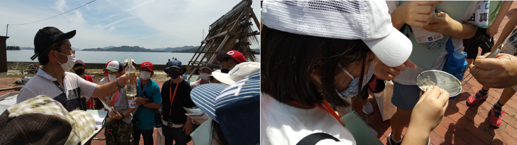 広島の小学生（5年生、6年生）24名が参加！　広島県竹原市で海の体験イベント「瀬戸内こども調査団～海の宝、『ハチの干潟』に学ぶ」を開催しました！のサブ画像2