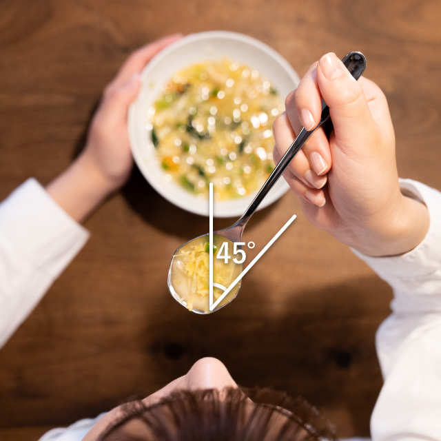 スプーン初！人間生活工学認証取得、具沢山スープの食べやすさを極めた、スープ専用スプーン『スープ賢人』登場のサブ画像5