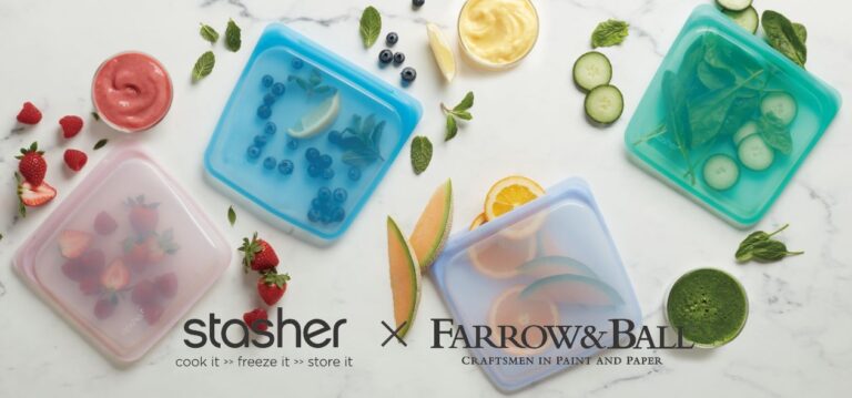 エコな住まいを作る「Farrow＆Ball」と何度でも繰り返し使える食品保存容器「Stasher」が色でタッグ！のメイン画像