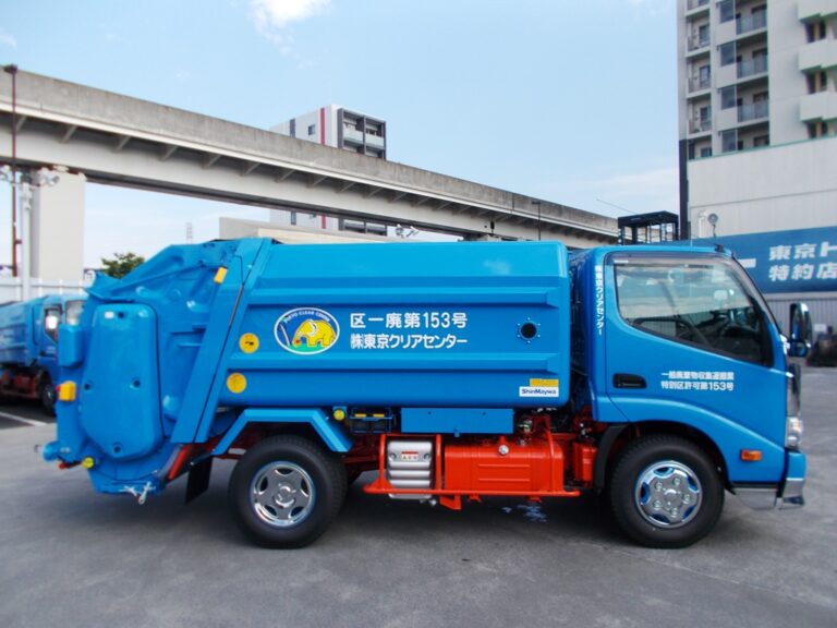 資源循環型リサイクル社会実現へ！東京クリアセンター食品廃棄物収集専用車両においてサステオを使用開始のメイン画像