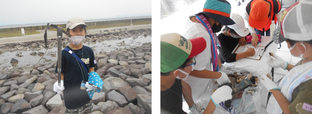 佐賀県内の小学生19人が参加！ 熱き想いで地元有明海の2つの干潟の違いを体験、調査【SAGANキッズ2021～有明海干潟調査隊～】を開催しました！のサブ画像5