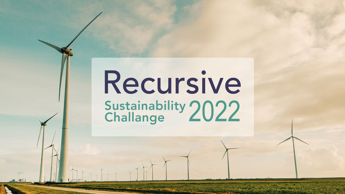 Recursive、SDGs達成に向けたAI開発支援を無料で行う『サステイナビリティ・チャレンジ2022」を開始のサブ画像1
