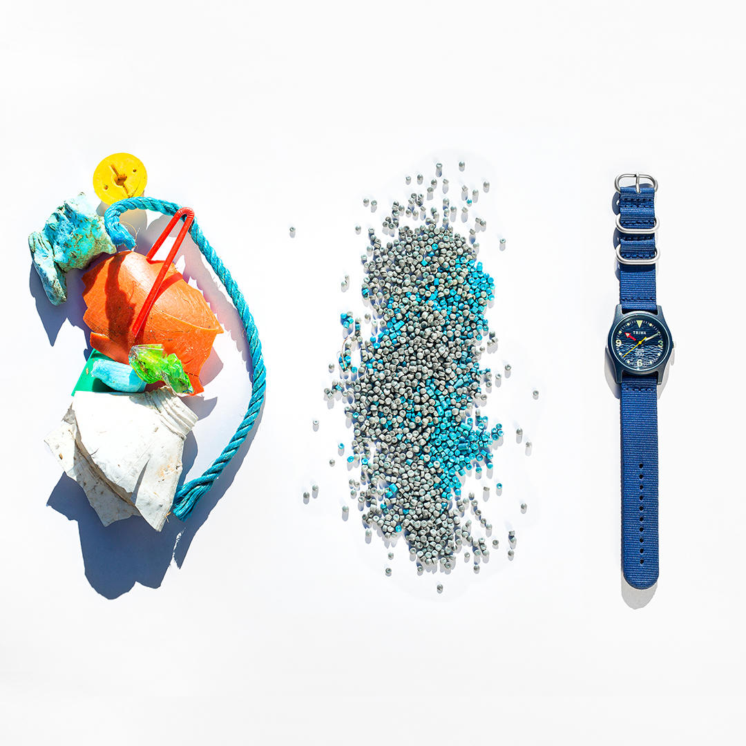 9月22日の国際ビーチクリーンアップデーを記念して、北欧スウェーデンの腕時計ブランドTRIWAが海のプラスチックゴミからリサイクルした腕時計”TIME FOR OCEANS”の日本別注品を発売します。のサブ画像6