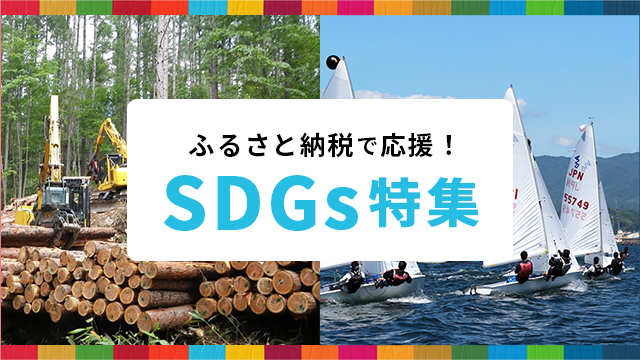 さとふる、「ふるさと納税で応援！SDGs特集」を公開のメイン画像
