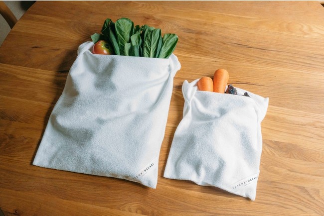 野菜のお布団、はだかの野菜が長持ちするオーガニックコットン100%布製保存袋「VegeWrap」がCAMPFIREでクラウドファンディングスタート！！のサブ画像2