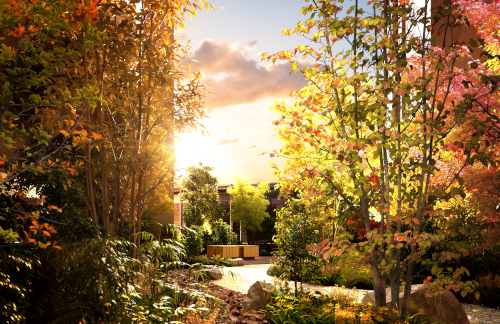 「アトラス」マンションに関する環境共生の取り組み アトラスシティ世田谷船橋より導入を開始のサブ画像2_「まちもり®」を取り入れた植栽イメージ