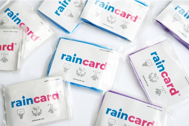 世界で話題沸騰！？カードサイズのレインカバー　Raincard®日本初上陸！９月より全国小売店、公式オンラインショップで発売開始のサブ画像1