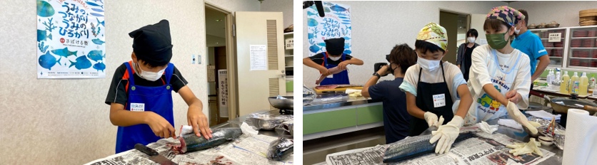 6組12名の親子が「アジ」と、「サワラ」をさばいて料理！【日本さばける塾 in 石川県】を開催のサブ画像6