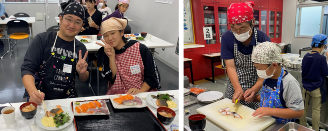 8組16名の親子が「アジ」と、「富士の介」をさばいて料理！【日本さばける塾 in やまなし】を開催のサブ画像6