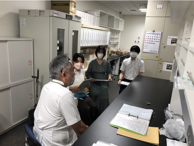 千葉大生118名が監査員　ISO14001の運用で研究室を監査のサブ画像1_監査の様子