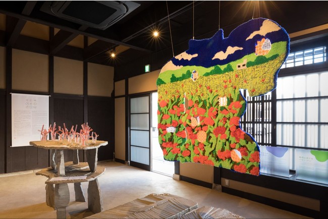 京都の町家に台湾の文化を映した作品が出現！台湾デザインの祭典「未来の花見：台湾ハウス」京都展が開幕のサブ画像1_写真提供：草字頭 ／ photo： Daisaku OOZU