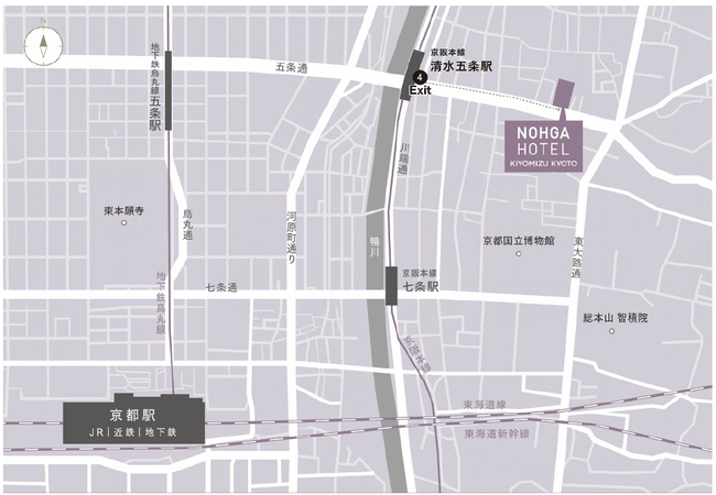 「NOHGA HOTEL KIYOMIZU KYOTO(ノーガホテル清水京都) 」2021年10月1日（金）宿泊予約開始・2022年4月1日（金）開業のサブ画像9