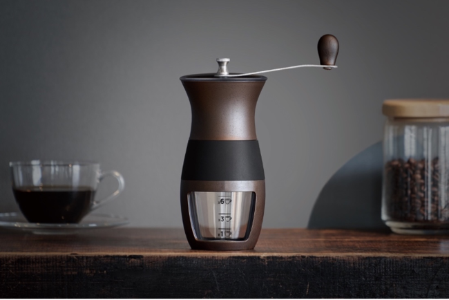 日本初！コーヒーかすからできたコーヒードリッパーやミルが登場『SUS coffee』コーヒー器具シリーズ 新発売のサブ画像3_SUS coffee coffee mill 【希望小売価格】2,750円（税込）