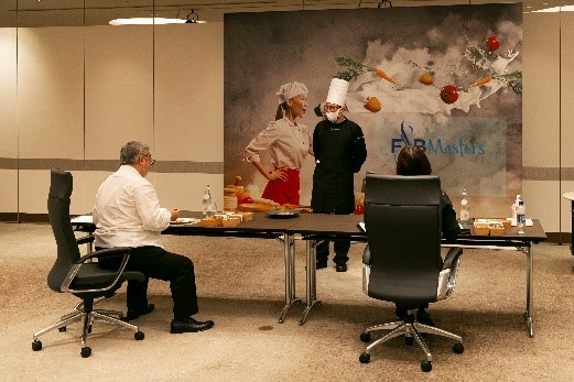 ヒルトン、シーフードレガシー、UMITO Partnersが覚書締結のサブ画像4_F&Bマスターズ決勝大会「料理部門」の審査