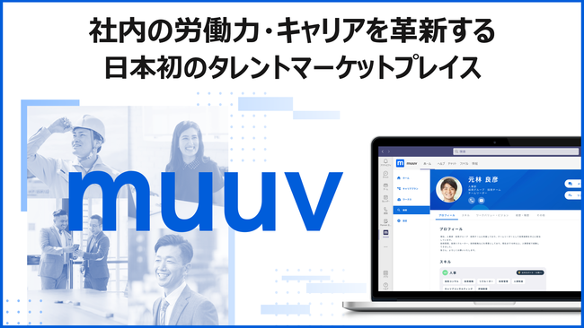 株式会社ジースヌーズが提供する「muuv（ムーブ）」が、日本初のタレントマーケットプレイス・プラットフォームとしてリニューアル！事前登録の受付を開始。のサブ画像1
