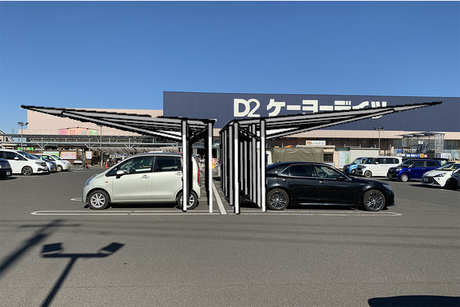 afterFIT、ケーヨー店舗駐車場に独自開発ソーラーカーポート　PPA導入で提携のサブ画像1_(導入イメージ）