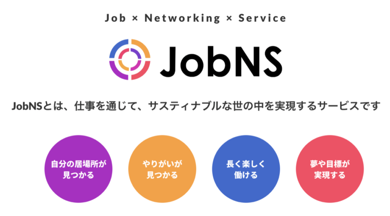サスティナブルな社会を実現する企業を掲載する採用プラットフォーム「JobNS（ジョブネス）」をリリースのメイン画像