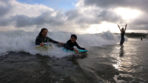 福島の子ども達を千葉の御宿町の海へ招待し、1泊2日のサーフイベント「AKEUMI kids 海と日本プロジェクト」を開催しました！のサブ画像5