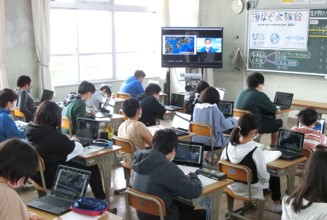 香川県⇔奈良県のオンライン授業海の”栄養塩”問題がテーマの謎解きを使った事前ワークと四国水族館によるオンライン出前授業を開催しました！のメイン画像