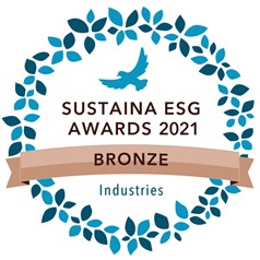 トランスコスモス、「SUSTAINA ESG AWARDS 2021 業種別ブロンズ賞」を受賞のサブ画像1
