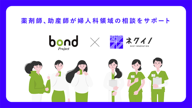 ネクイノ、10代20代の生きづらさを抱える女性を支援するBONDプロジェクトと業務提携のサブ画像1