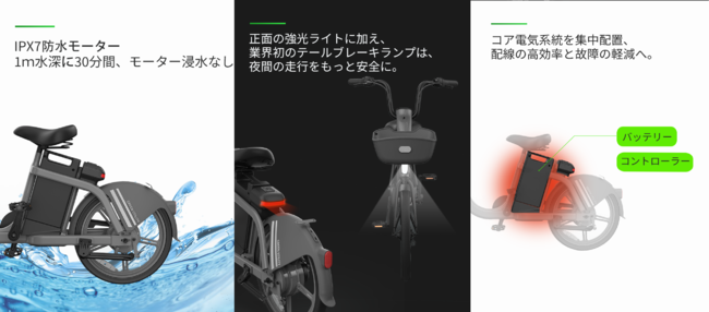 最先端シェアサイクル専用電動アシスト自転車の開発完了及び日本市場モビリティ領域へ進出のお知らせのサブ画像4