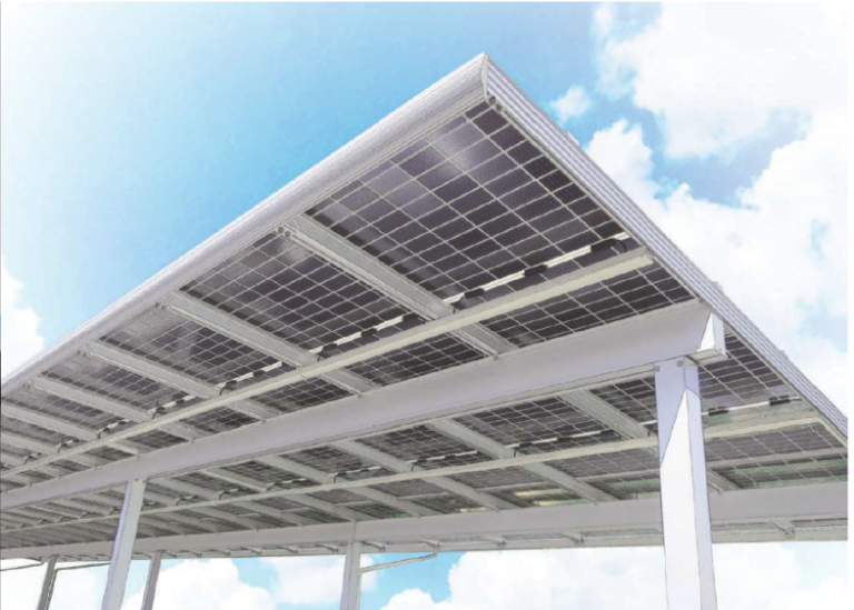 駐車場を活用した太陽光発電で企業の脱炭素化を支援！法人向けソーラーカーポート「おひさまCARルーフFor Business」を2021年12月1日より本格販売開始のメイン画像