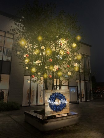 リサイクルデニムで表現されたクリスマスツリーを主役にしたスノードームが出現！MARINE&WALK YOKOHAMA　“Upcycle Emotion“がコンセプトのサスティナブルなクリスマスを開催！のサブ画像7