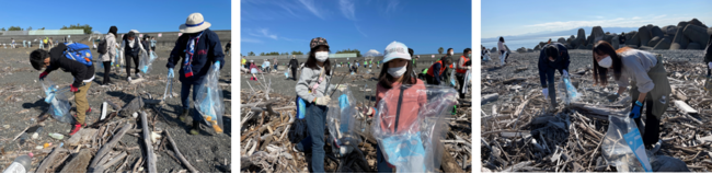 山梨県民が下流域の静岡でビーチクリーン　静岡県富士市で「しずおか海岸清掃ツアー」を開催しました！のサブ画像2