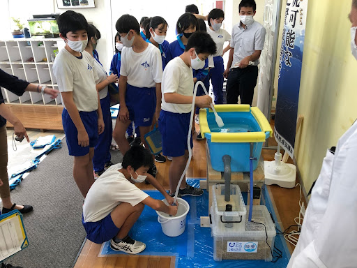 東京・長野・富山の小学生が学校で陸上養殖にチャレンジ！ヒラメの受け入れ式を開催しました。のメイン画像