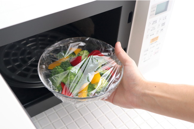 【新商品】未来の環境をキッチンアイテムから変えてみよう！食品保存用ラップ「耐熱ラップeco」を発売開始しましたのサブ画像2_耐熱性150度まで