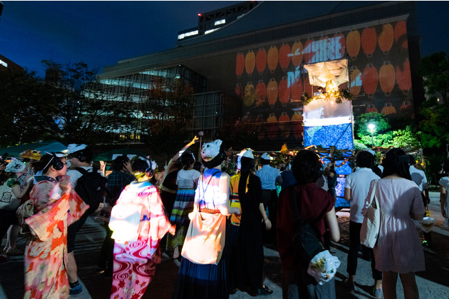 人力車に乗ったDJが鎌倉を練り歩く、約８００年の時を超えた疫病退散の祭「鎌倉四響祭-Social DisDance-」初開催！のサブ画像14_Neo盆踊り