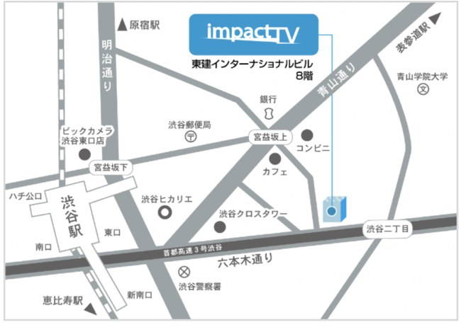 impactTV、事業拡大に伴う本社移転のお知らせのサブ画像2