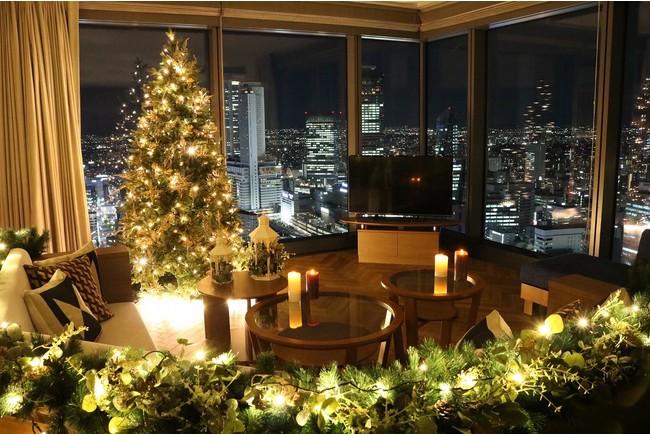 【名古屋プリンスホテル スカイタワー】環境にやさしい素材のオーナメントを使用したサステナブルを意識したフラワークリスマスツリーが登場！のサブ画像3_Christmas Special Room