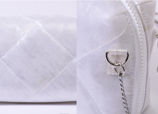 廃棄ビニール傘がバッグに生まれ変わる。「PLASTICITY」より国内職人の手により完成されるキルティングショルダーバッグを新発売のサブ画像8
