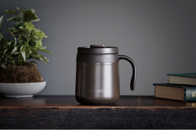 【オンライン販売開始】コーヒーかすからできたコーヒー器具やサーモタンブラー『SUS coffee（サスコーヒー）』全７製品　のサブ画像13_SUS coffee thermo mug 【希望小売価格】1,980円（税込）