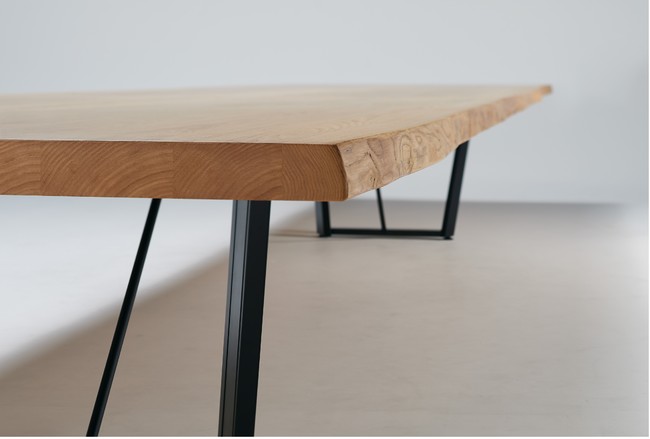 【新製品】天然素材が生み出す造形美、サステナブルなビッグテーブル「silta(シルタ）」新発売のサブ画像4