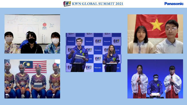キッド・ウィットネス・ニュース（KWN）グローバルサミット 2021」を開催のサブ画像3_セカンダリー参加国の子ども達