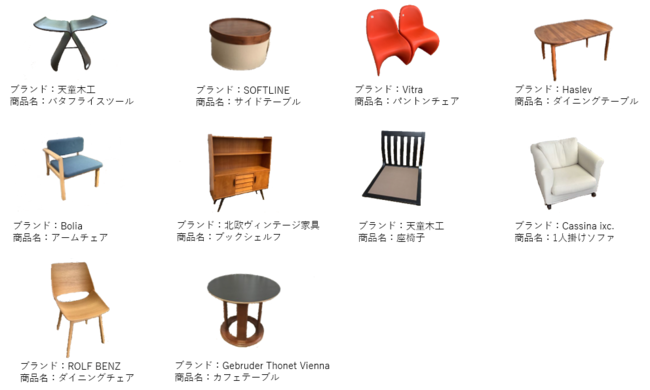 無印良品 東京有明にて、リユース企業のトレファクが不用品買取・ヴィンテージ家具販売のPOPUPイベントを開催のサブ画像5