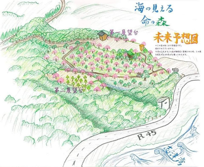 お客さまを笑顔にした証として桜が咲く。宮城県南三陸町で、桜の木の植樹に向けた社会貢献活動を実施。のサブ画像4
