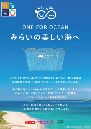 県民、行政、企業が連携し、山口県の海岸に漂着した海洋プラスチックごみを買い物かごにアップサイクル（山口県、丸久、ニッスイ、テラサイクル）のサブ画像10