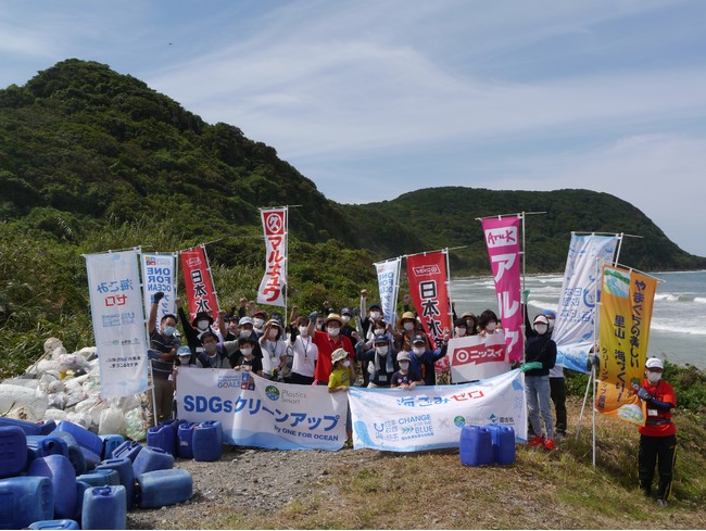 県民、行政、企業が連携し、山口県の海岸に漂着した海洋プラスチックごみを買い物かごにアップサイクル（山口県、丸久、ニッスイ、テラサイクル）のサブ画像13