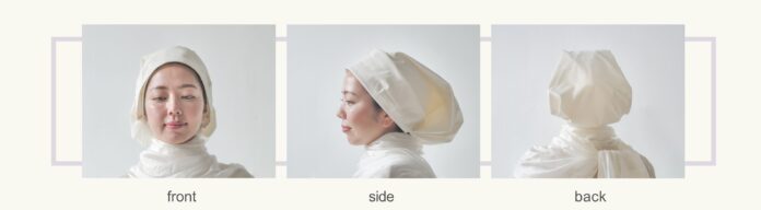 サスティナブルで機能性の高いMaison des psycheオリジナル布地を使用した新ファッションアイテム「tsuki veil」の販売を開始のメイン画像