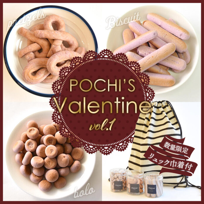 《POCHI》バレンタインにぴったりなオヤツ3種セットを発売のメイン画像
