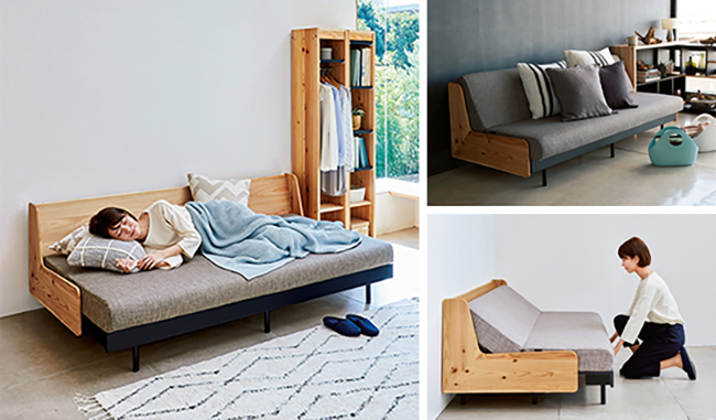 IKASAS DESIGNのデザイン・ディレクションによる、日田杉を活用したサステナブルな家具の第二弾をディノスより発表、発売のサブ画像3