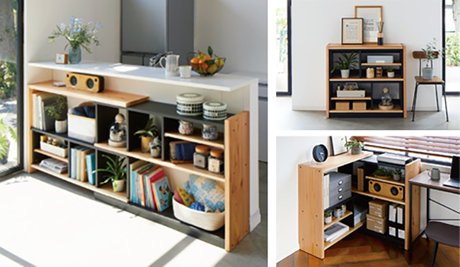 IKASAS DESIGNのデザイン・ディレクションによる、日田杉を活用したサステナブルな家具の第二弾をディノスより発表、発売のサブ画像5